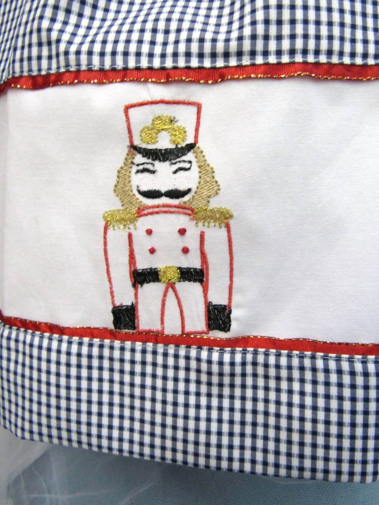 Will'beth - Girls Short Sleeve Smocked Chistmas Dress - Rack Hunt