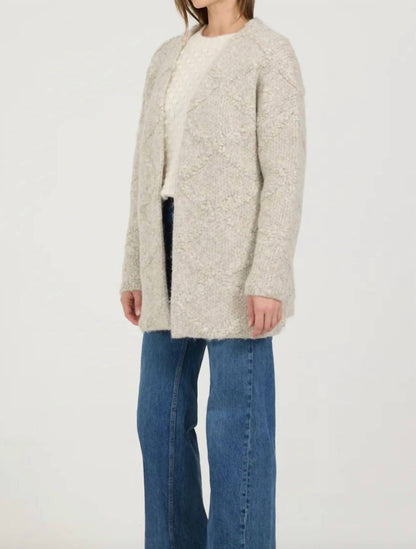 Serene Patterned Cardigan