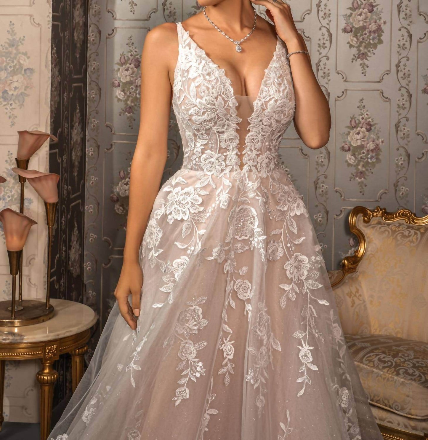 Kitty Chen Couture - Luciana A-line Lace Dress - Rack Hunt