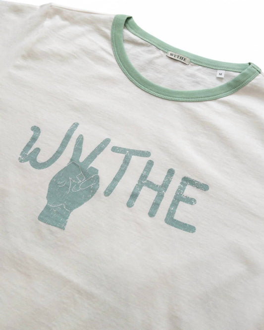 Men's Peace Ringer Printed Tee