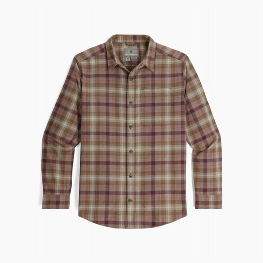 Men's Lieback Organic Cotton Flannel Long Sleeve Shirt