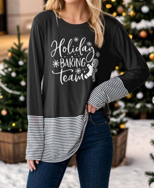 Holiday Baking Team Top