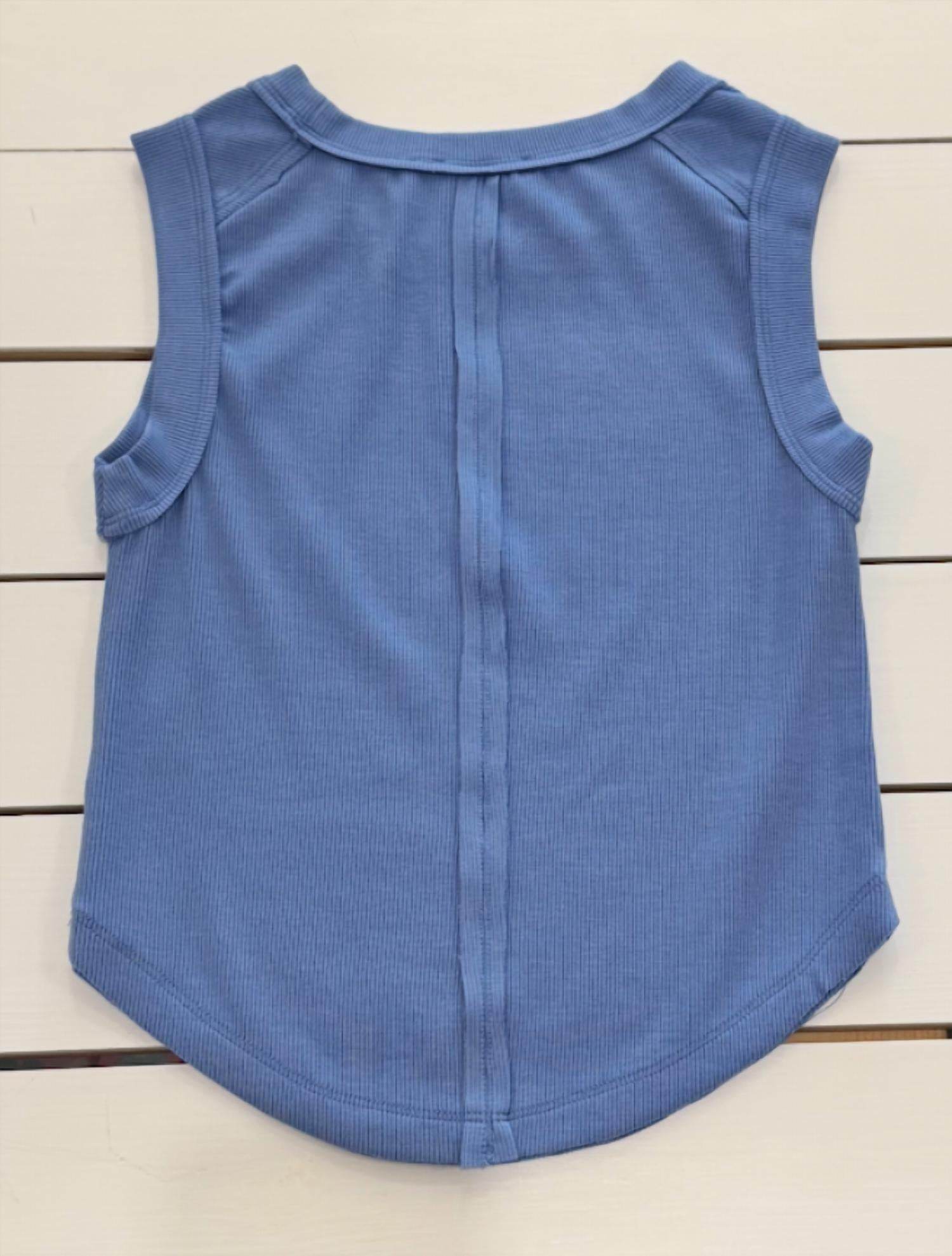 Tenly - Girl's Rayon Rib Tank - Rack Hunt -
