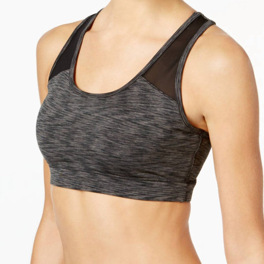 Open Back Mid Impact Sports Bra