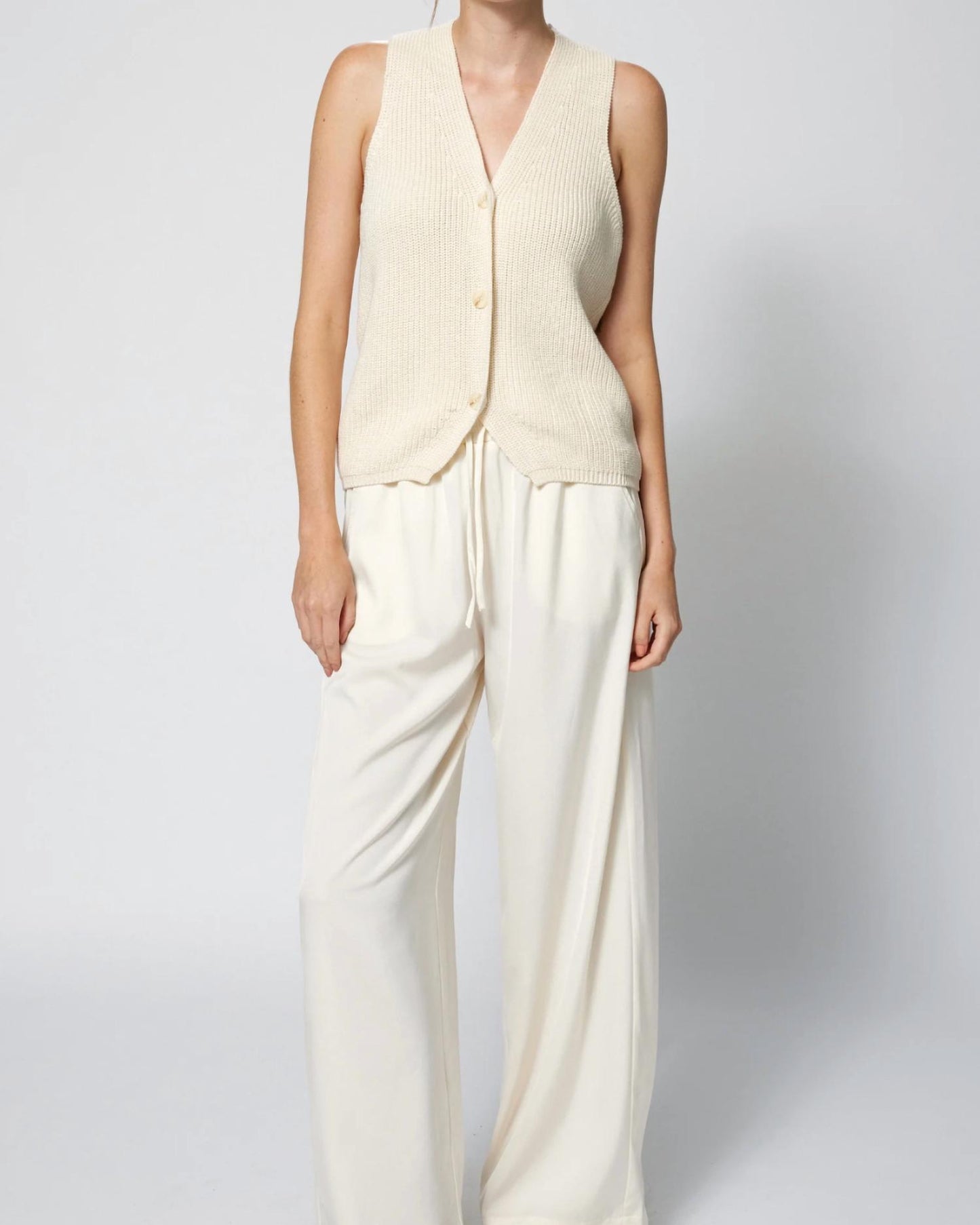 Women's Cotton Knit Vest