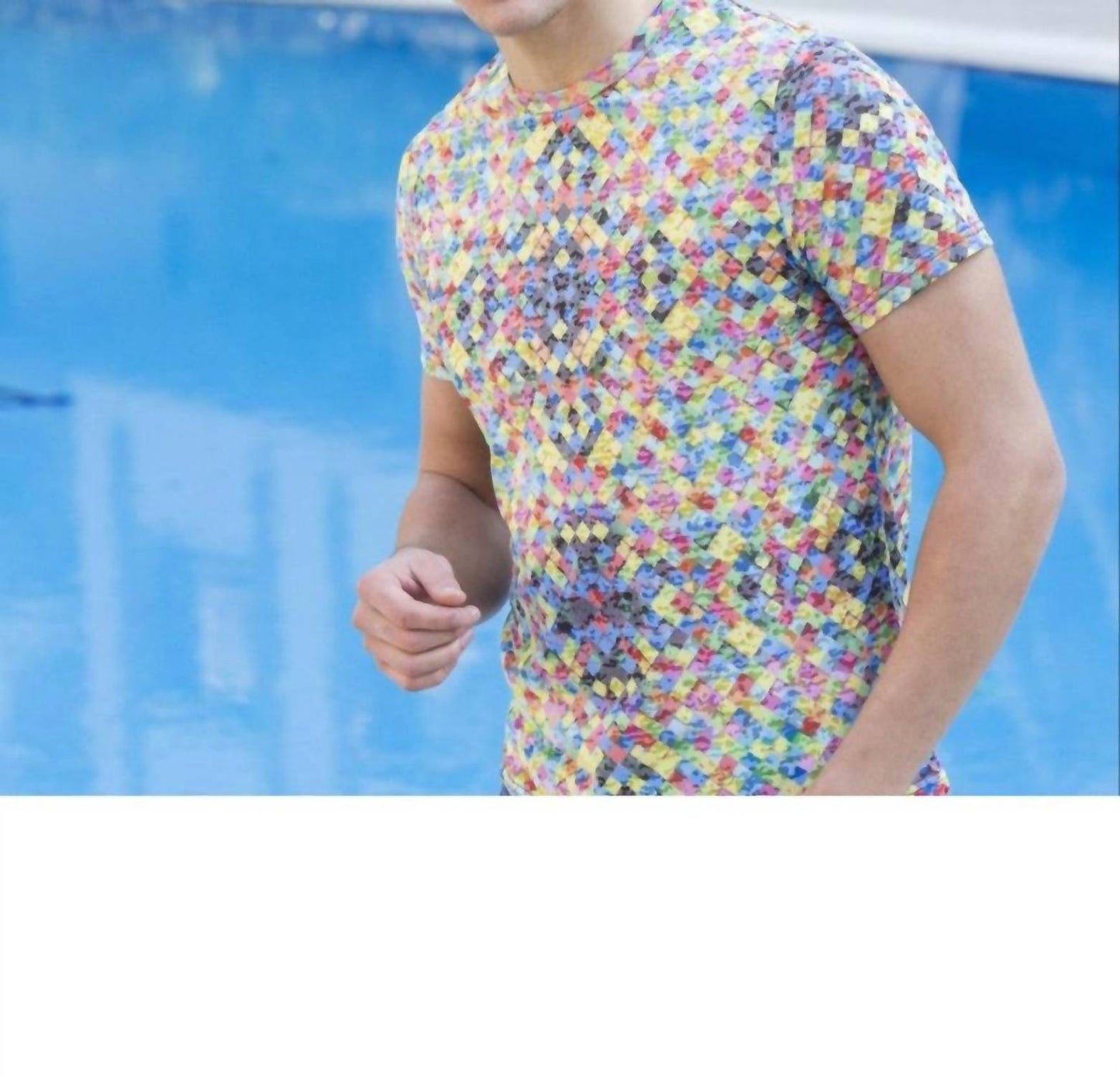 Color Boom Print T-shirt