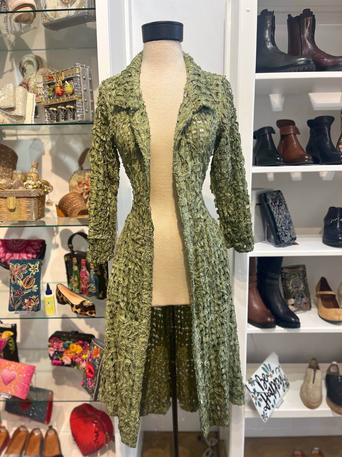 KIYO - WING LATTICE COAT - Rack Hunt -