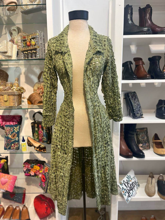 KIYO - WING LATTICE COAT - Rack Hunt -