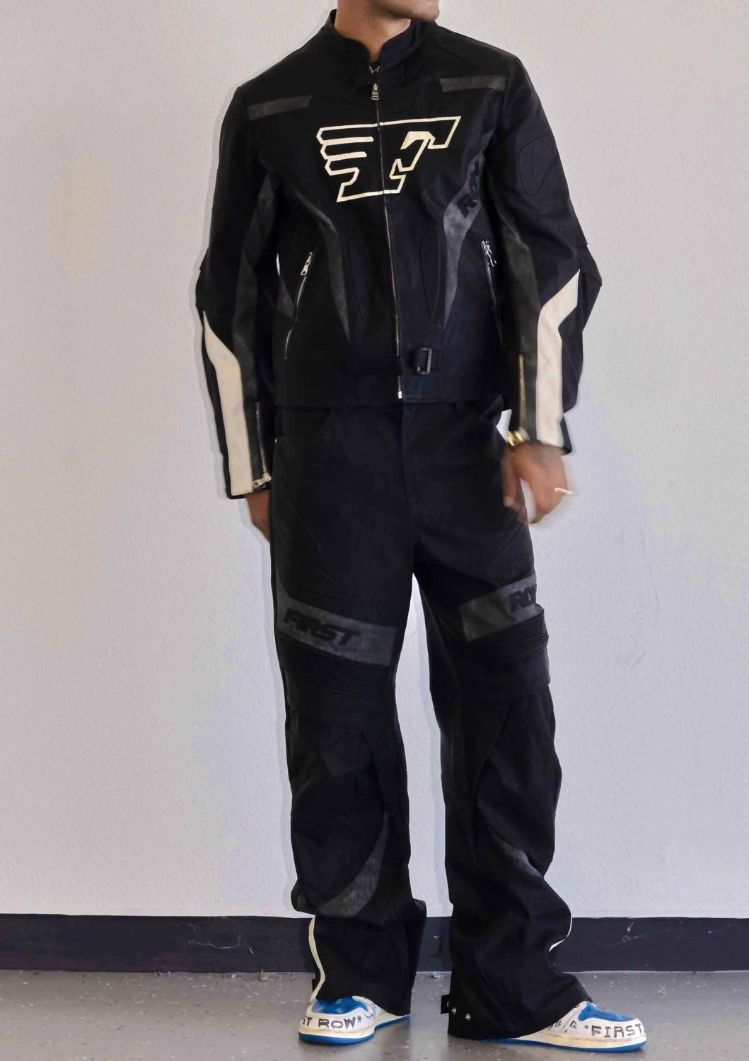 Furious Motor Racing Y2K Leather Pants