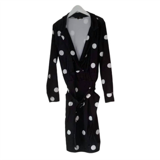 GAJE - Women's Polka Dot Dress - Rack Hunt -