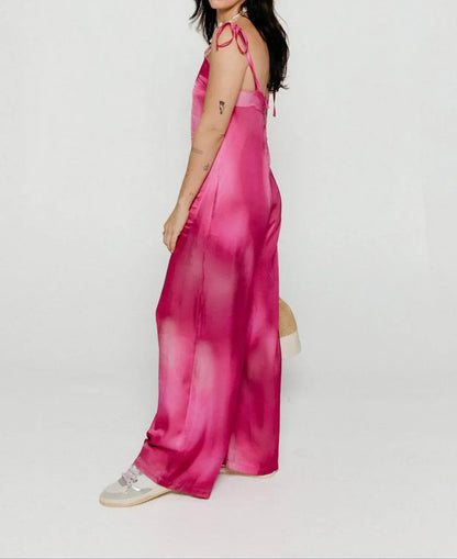 Cossac - Strappy Jumpsuit Print - Rack Hunt