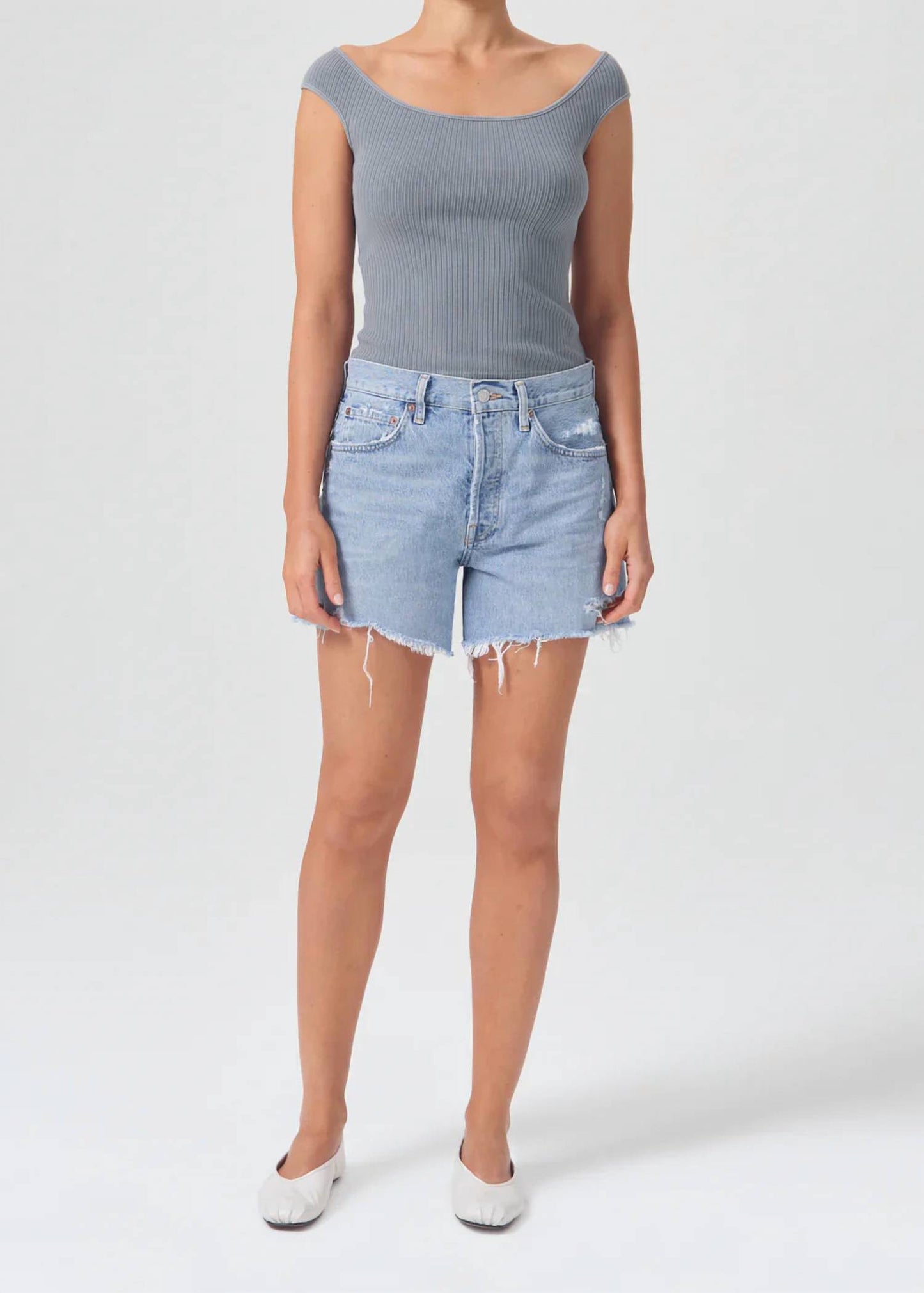 Parker Cotton Long Shorts