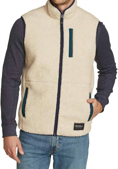Chilali Faux Shearling Fleece Vest