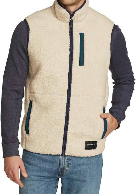 Chilali Faux Shearling Fleece Vest
