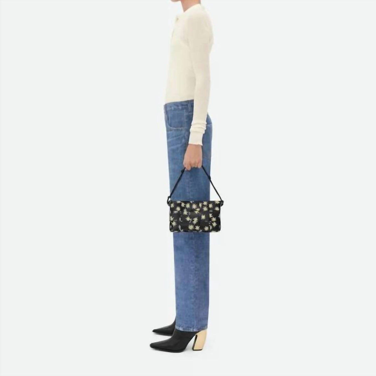 Women's Daisy Intrecciato Cassette Pouch