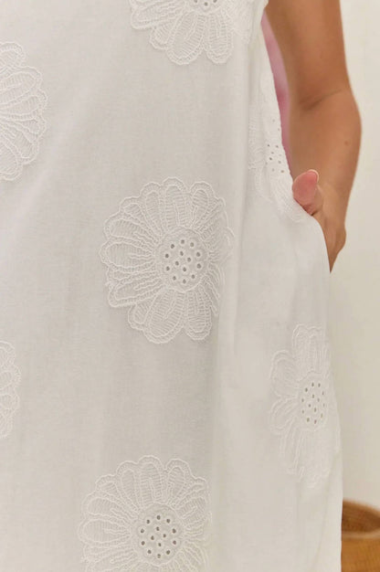 Rue Embroidered Dress
