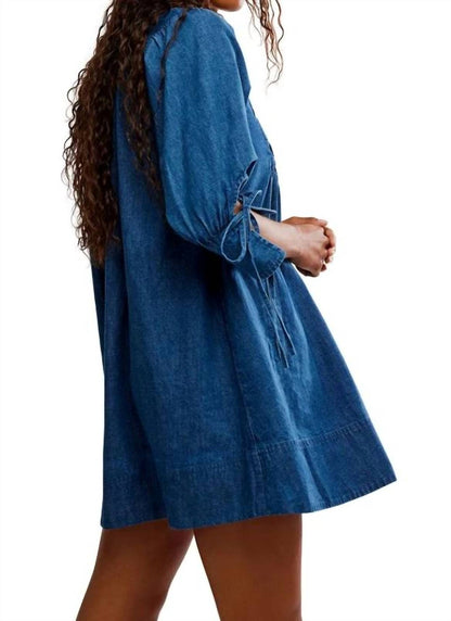 Sonora Denim Mini Dress
