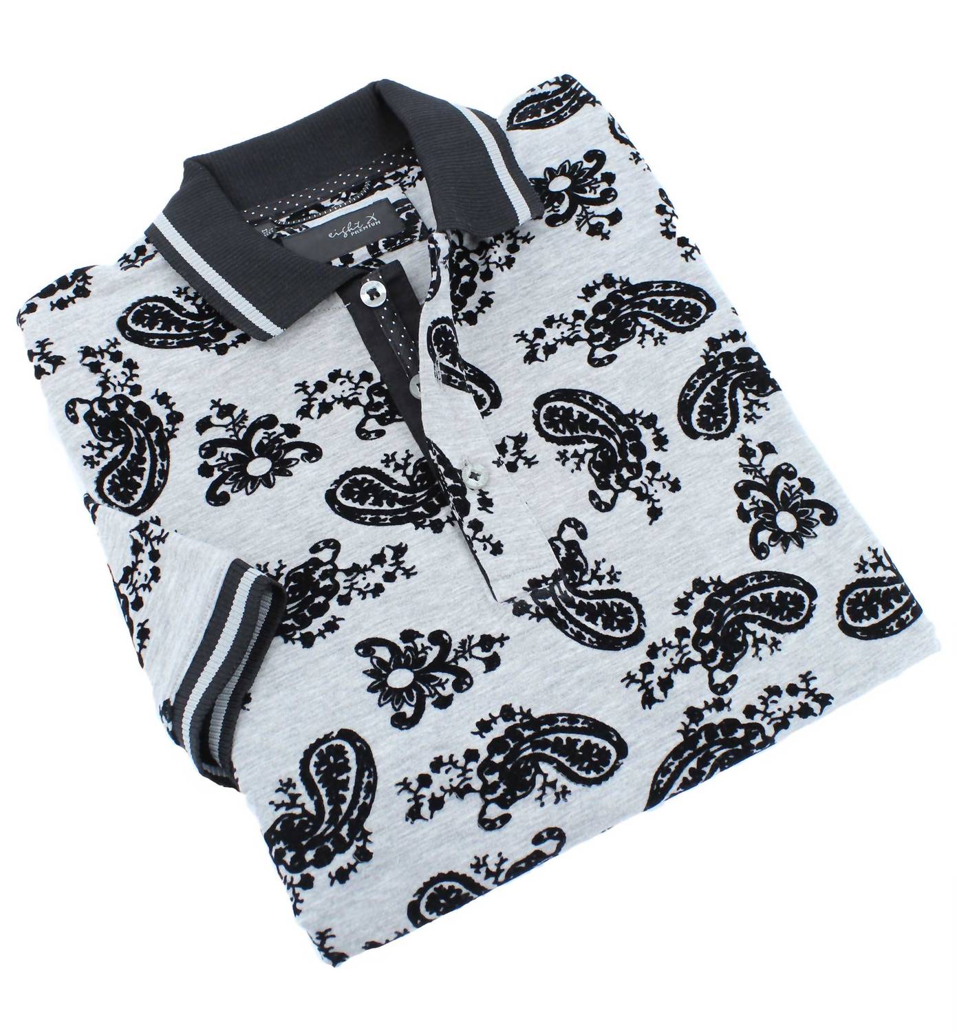 Paisley Flocking Polo