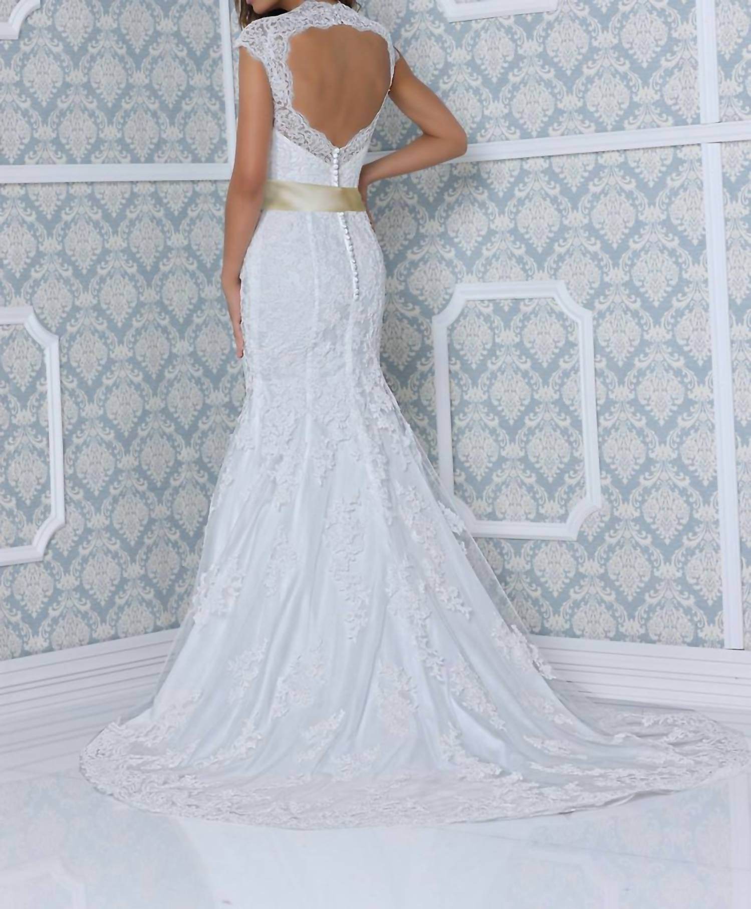 Impression Bridal - Lace Sheath Bridal Dress - Rack Hunt -