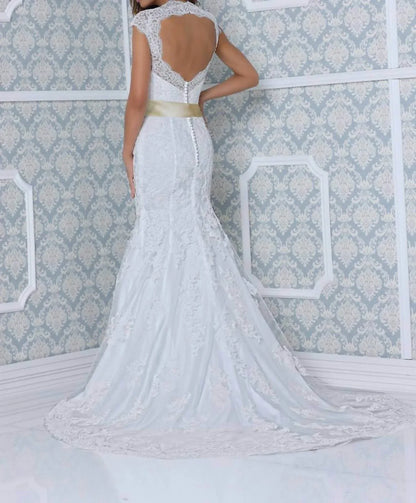 Impression Bridal - Lace Sheath Bridal Dress - Rack Hunt