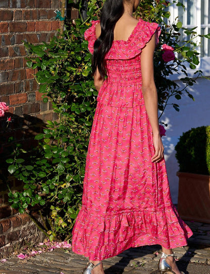 Rae Smocked Maxi Dress