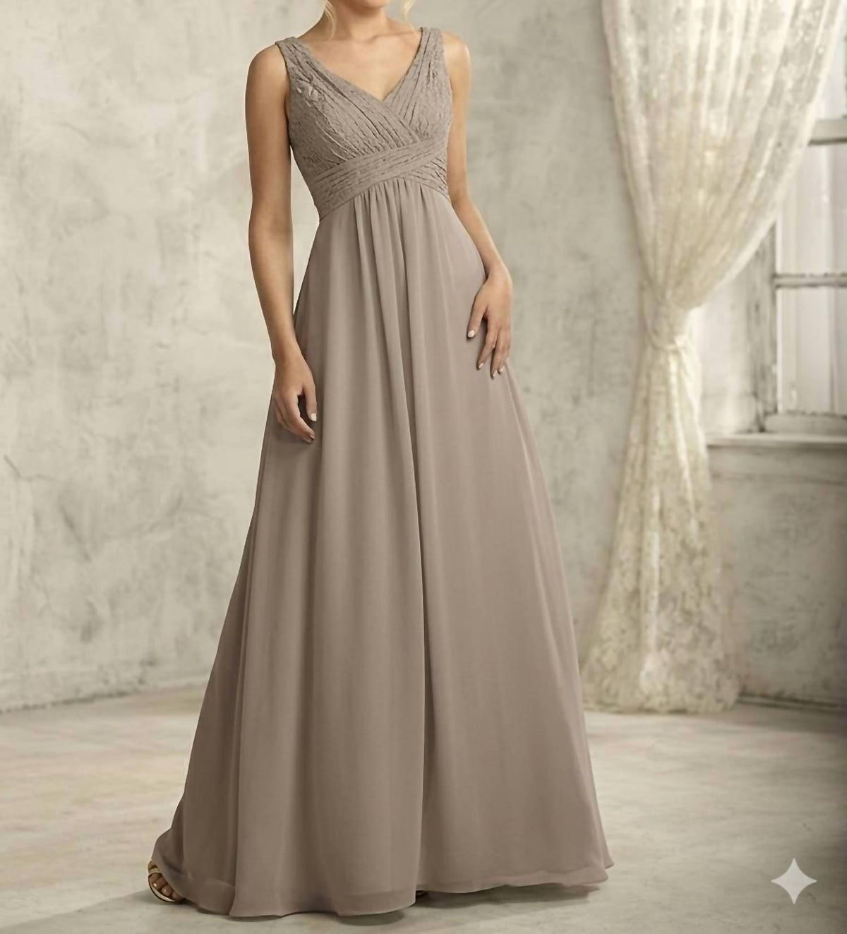 V Neck Sleeveless Maxi Dress