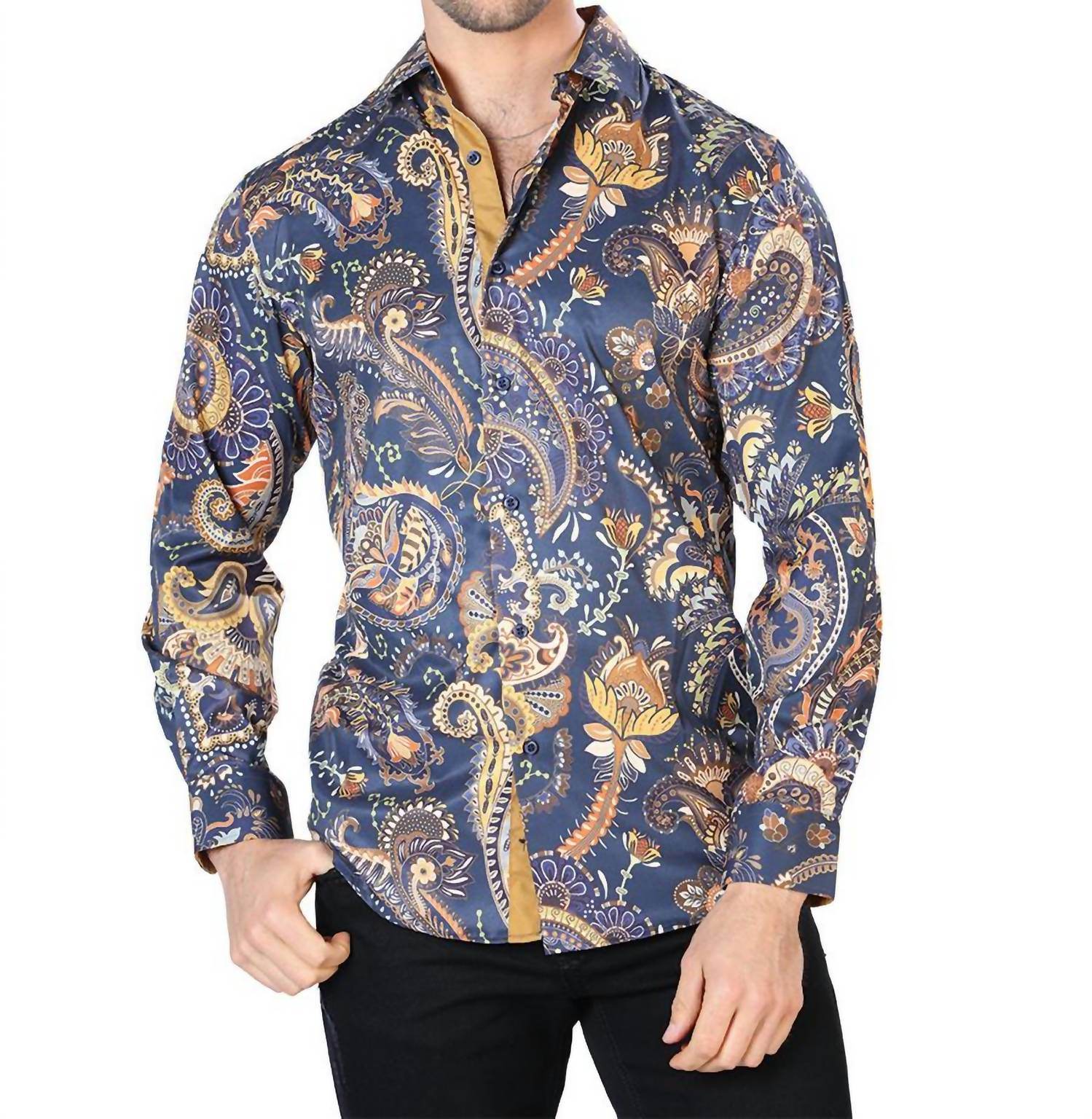 El Señor De Los Cielos - Casual Long Sleeve Shirt - Rack Hunt