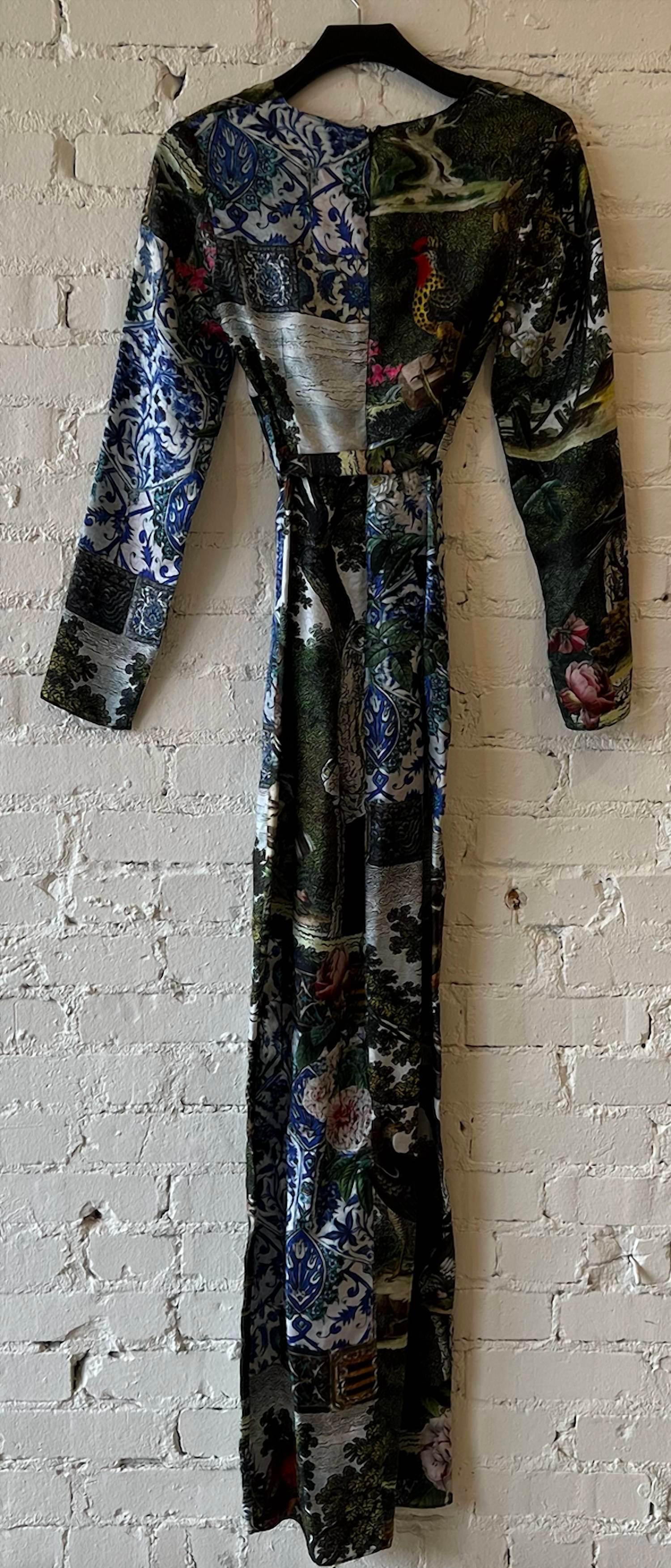 Libertine - Women's Ottoman And Pirate Bird Full Length Dress - Rack Hunt -