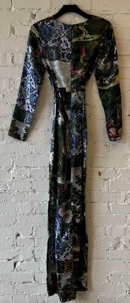 Libertine - Women's Ottoman And Pirate Bird Full Length Dress - Rack Hunt