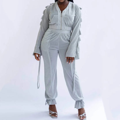 Koy & Victoria - Vix Ankle Tie Pants - Rack Hunt