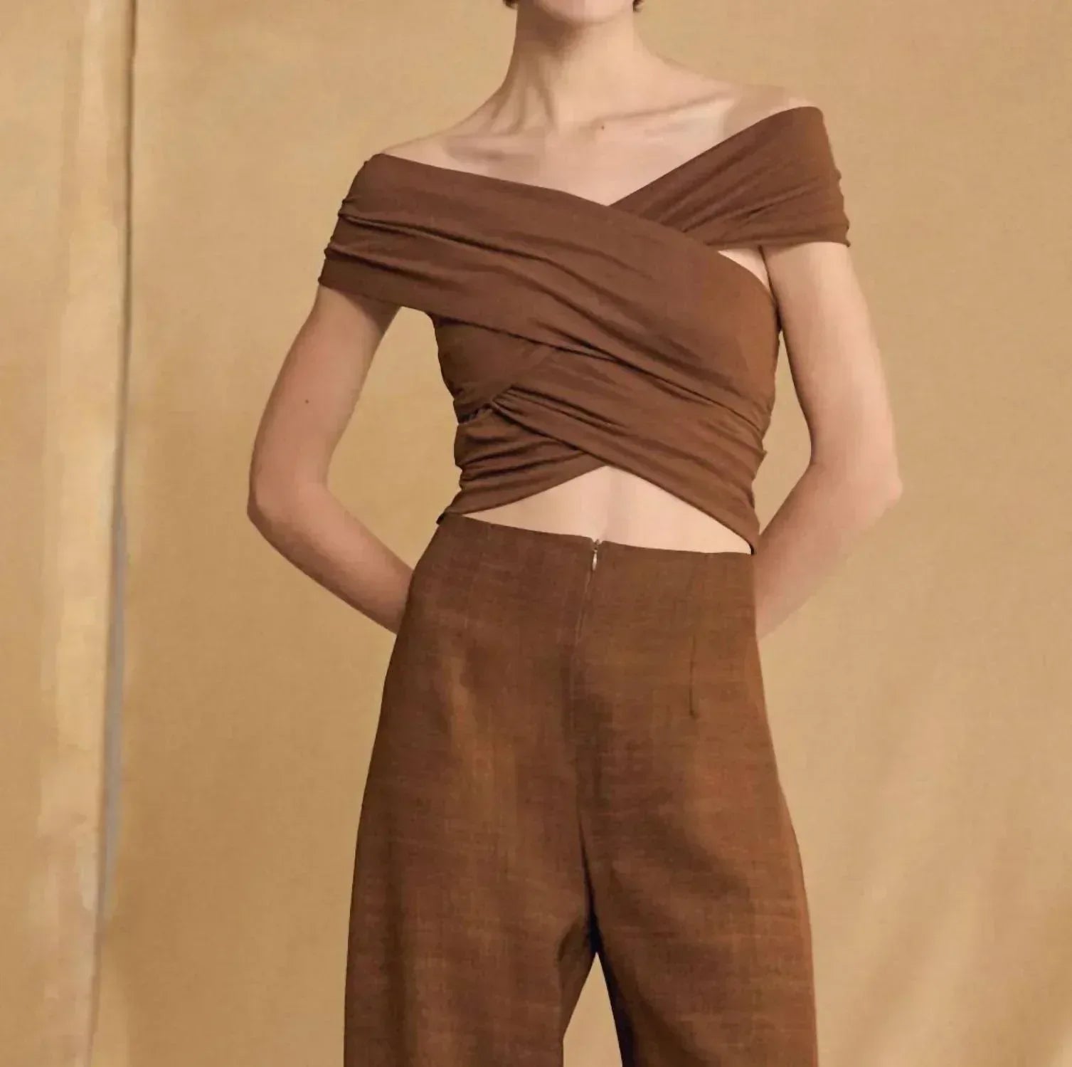 Cortana - Canela Crop Top - Rack Hunt
