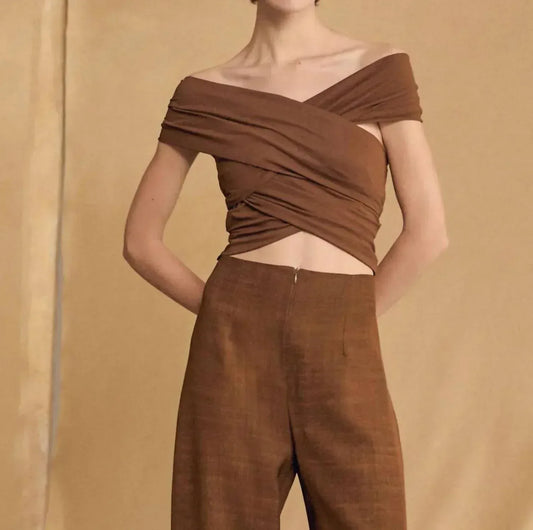 Cortana - Canela Crop Top - Rack Hunt