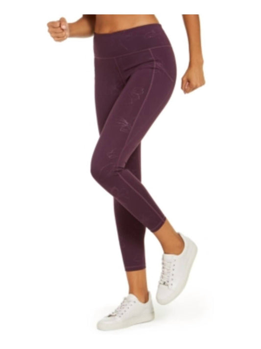 Floral Pull On Athletic Leggings