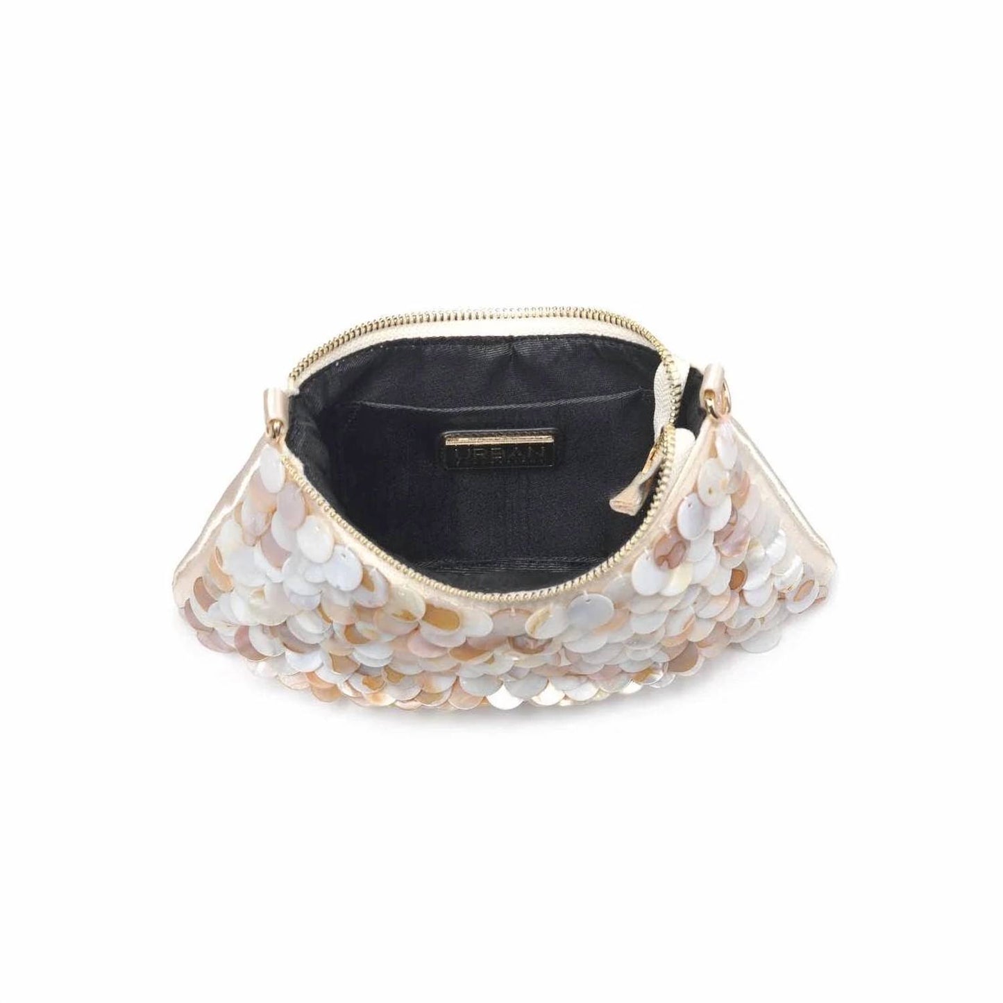 Women's Opalite Iridescent Disc Evening Bag