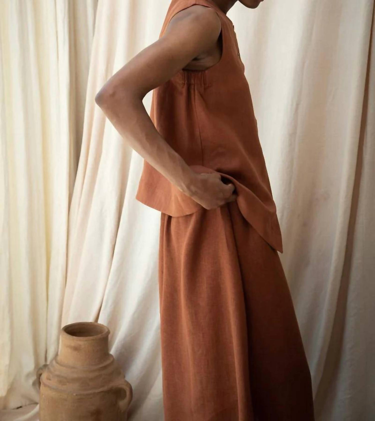 Lyla May Russet Skirt