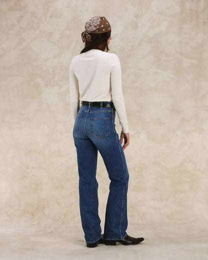 Fortela - Embroidered Cotton Long Sleeve T-shirt - Rack Hunt