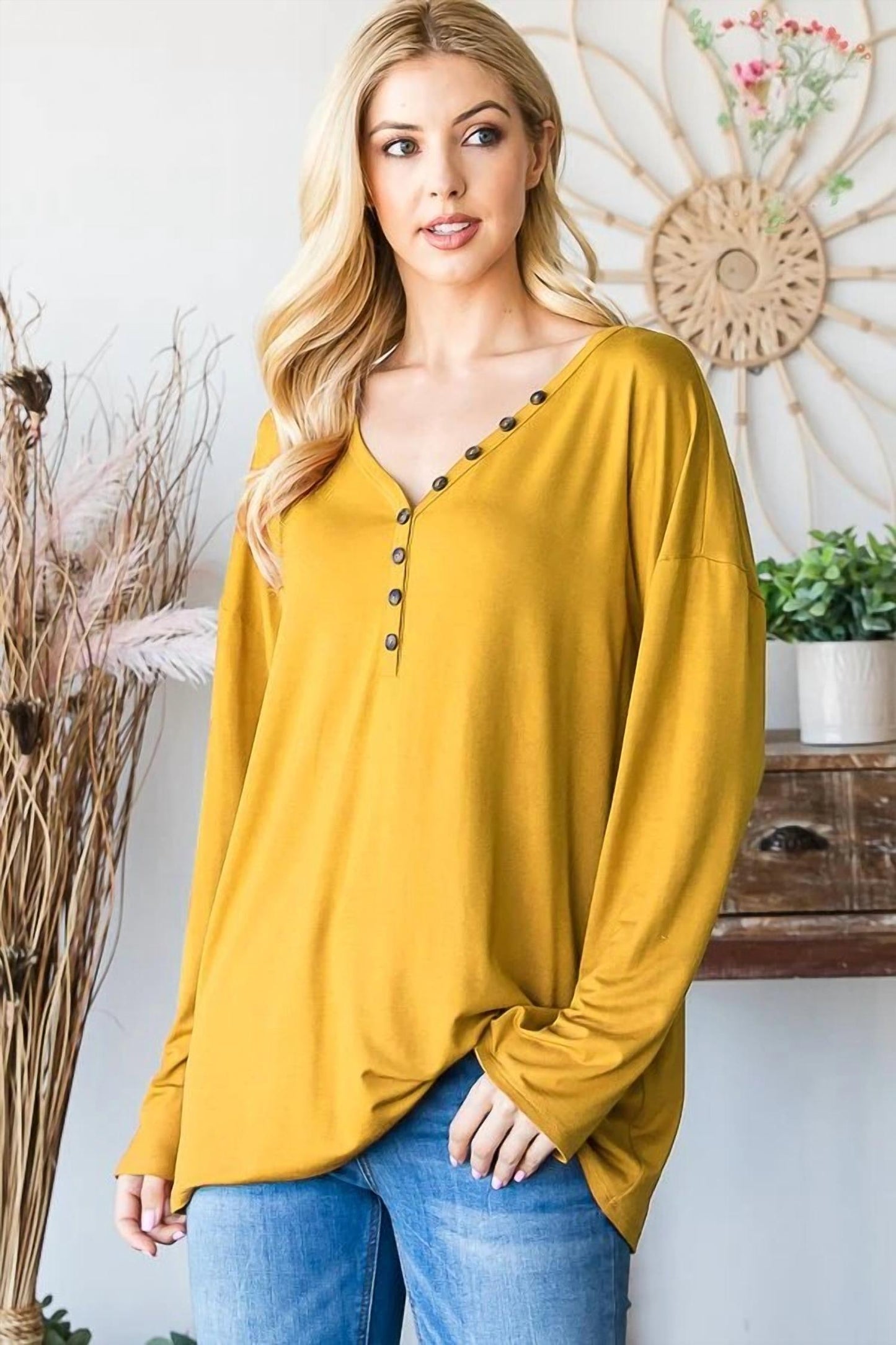 Long Sleeve Top - Plus