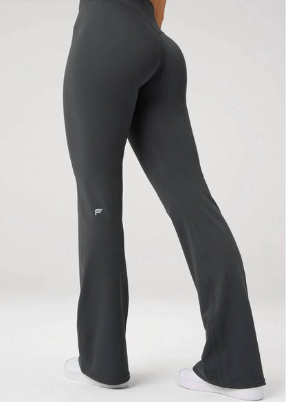 Pureluxe High-waisted Tlc Kick Flare Pants