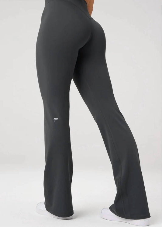 Pureluxe High-waisted Tlc Kick Flare Pants
