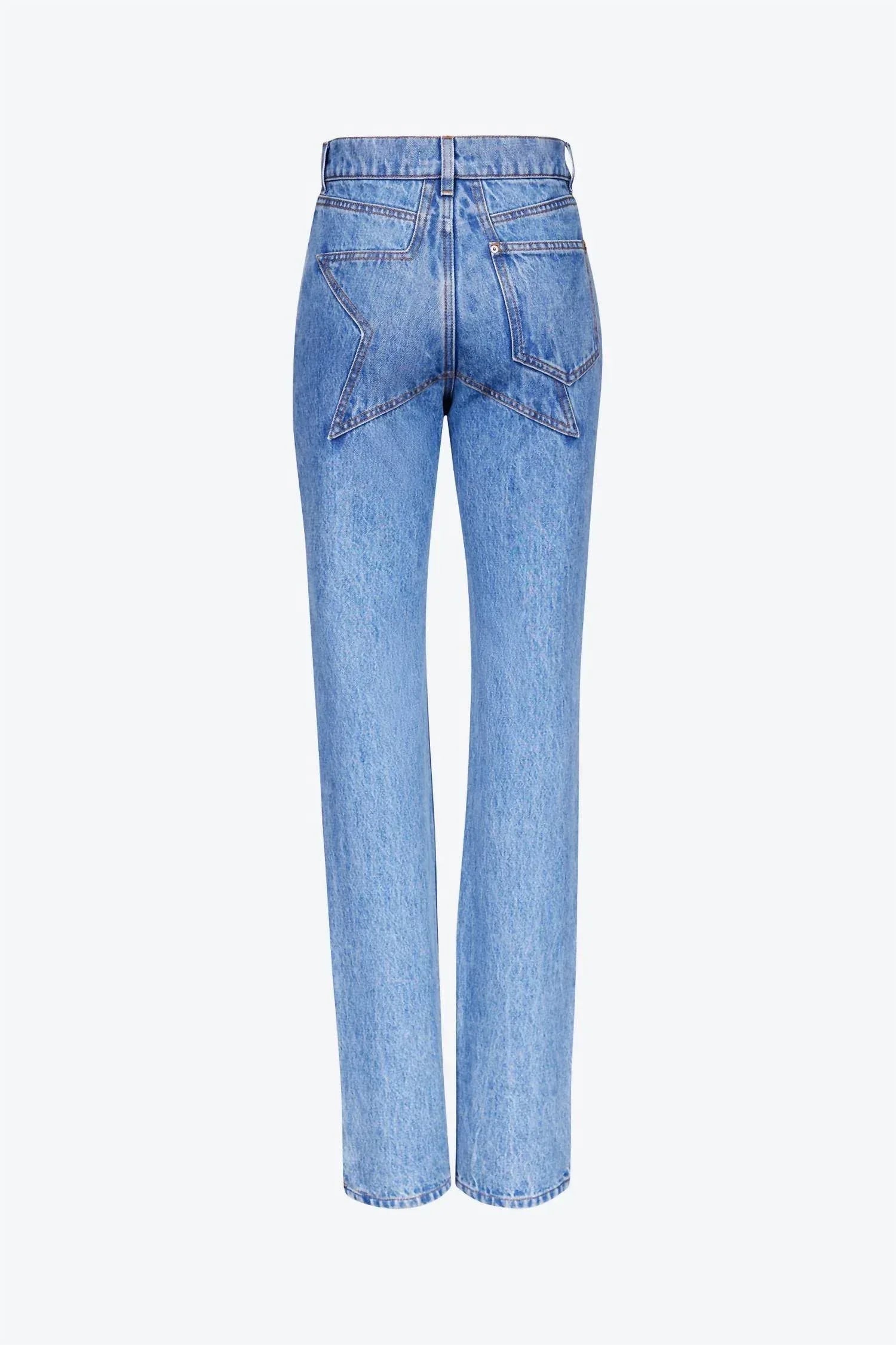 AREA - Crystal Straight Leg Jean - Rack Hunt