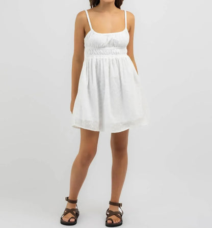 Rhythm. - Fae Broderie Mini Dress - Rack Hunt
