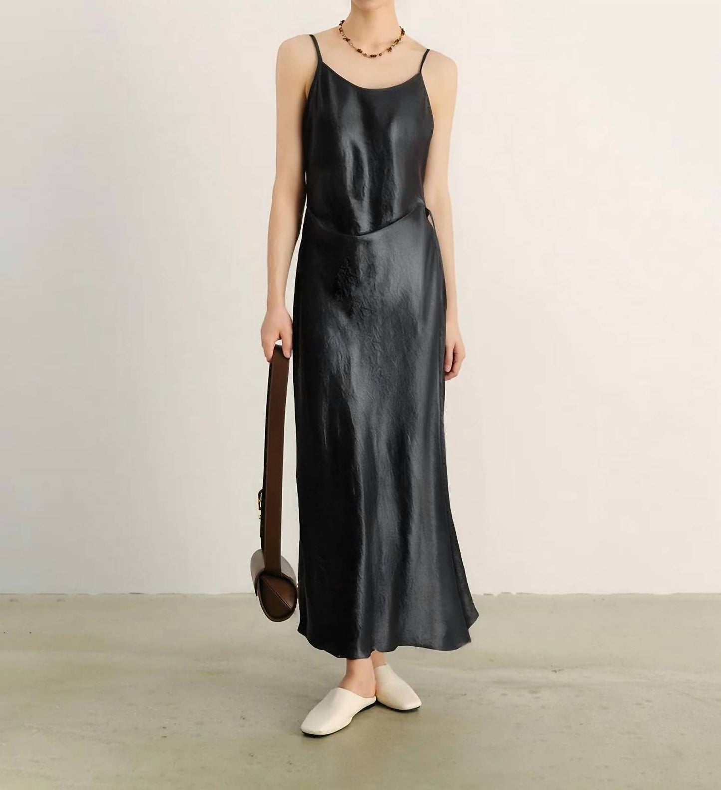 Pure Acetate Slip Dress