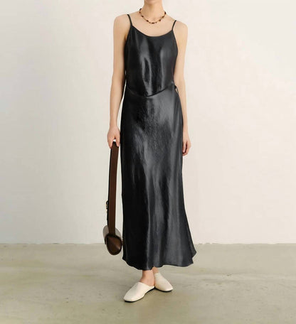 Pure Acetate Slip Dress