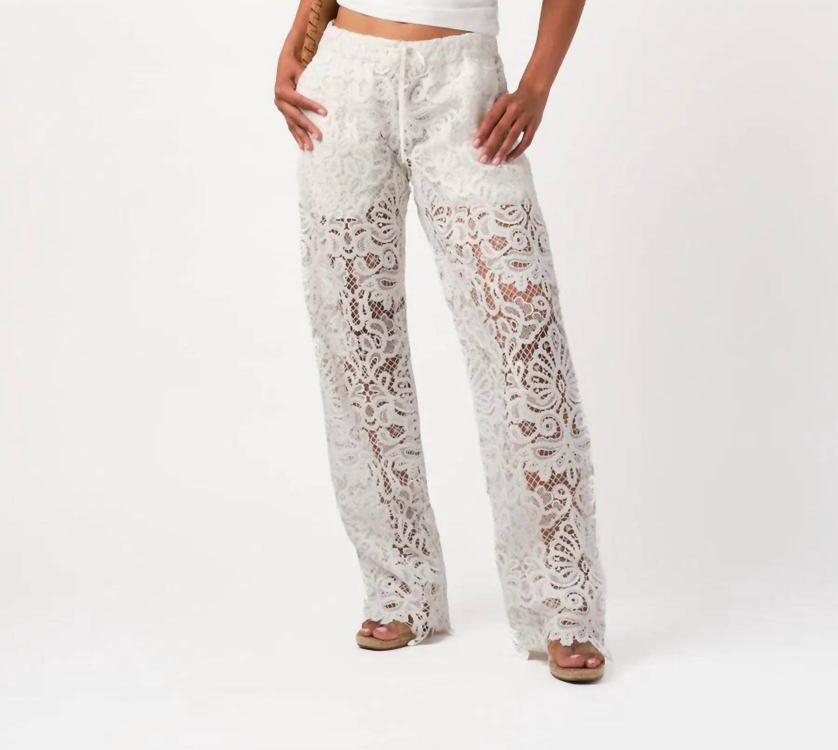 Calypso St. Barth - Crochet Brie Pant - Rack Hunt