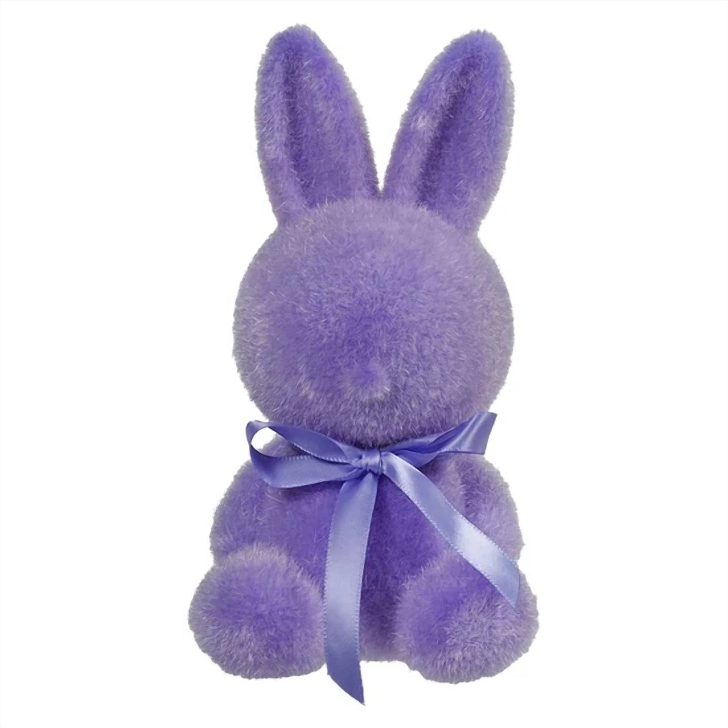 Flocked Sitting Bunny