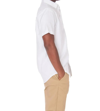 Hawks Bay - Cotton Stretch Short Sleeve Solid Shirt - Rack Hunt
