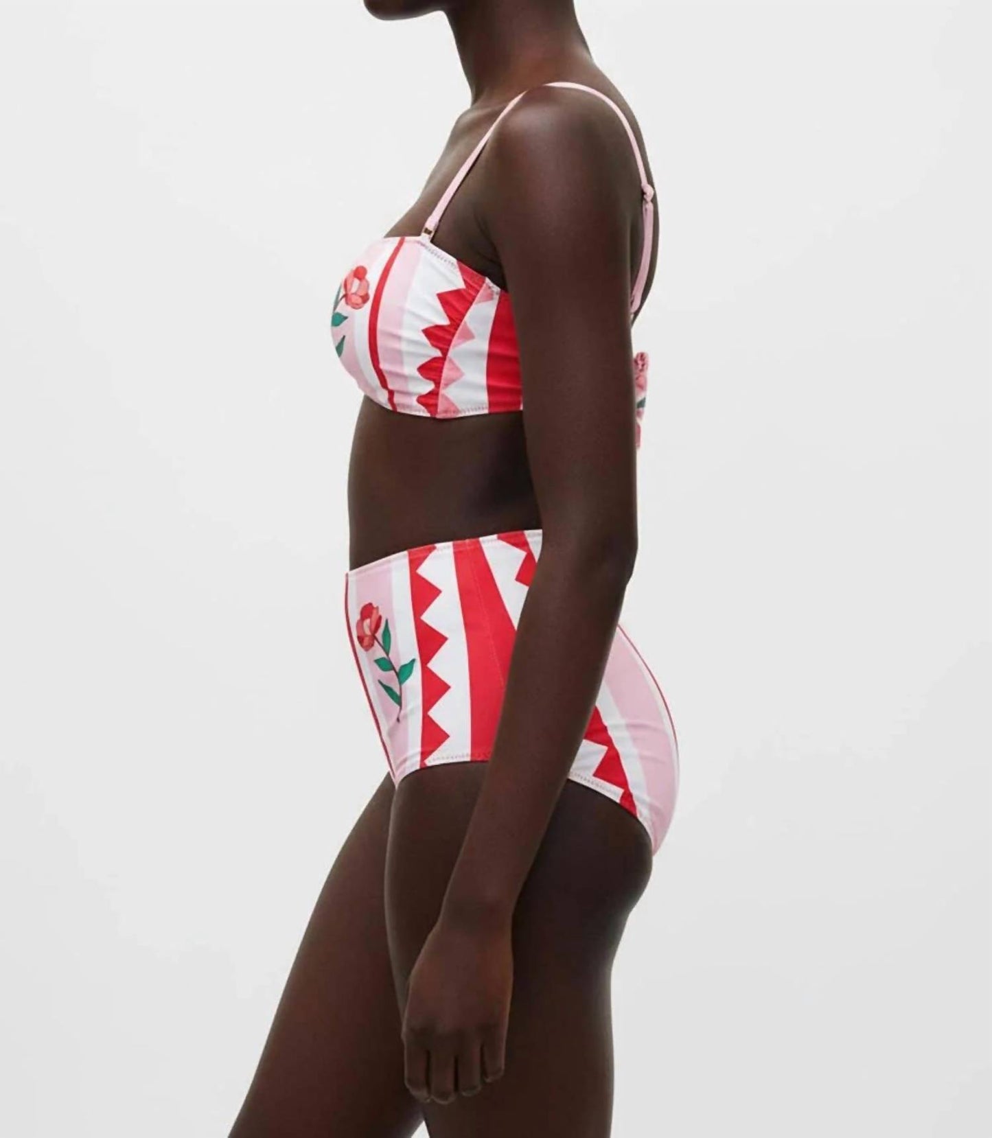 Jungle Rose Reversible Bikini Bottom