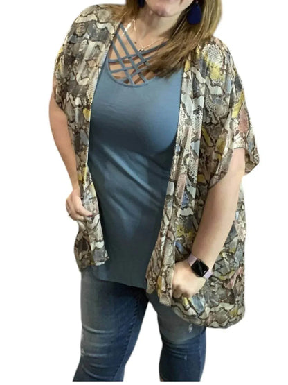 IJOAH - Snakeskin Kimono - Rack Hunt