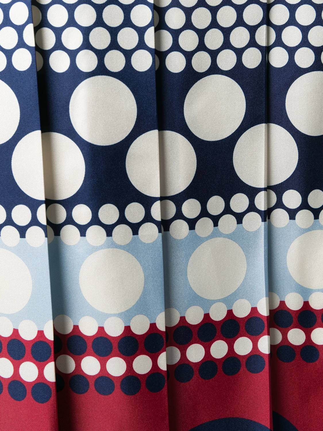 Valentino - Stripe And Dot Skirt - Rack Hunt