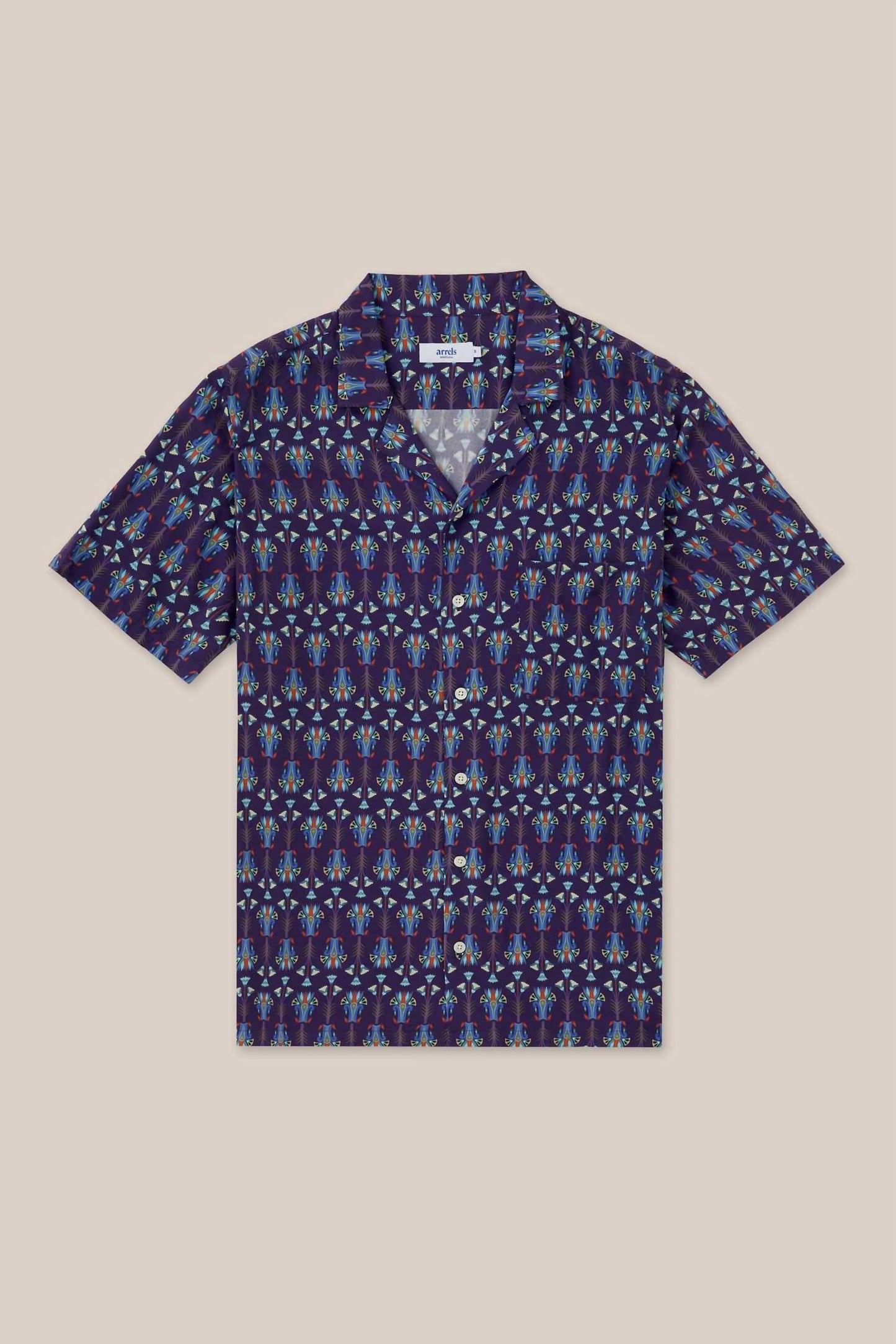 Graphic Print Short Sleeved Shirt